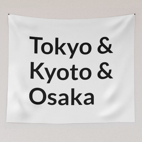 Item preview, Tokio Kioto Osaka designed and sold by Inspirationmotivation.