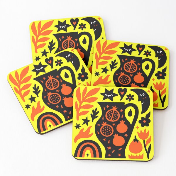 Item preview, Vibrant Folk Art Harvest designed and sold by zzz888.