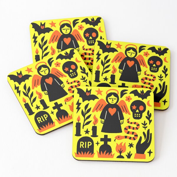 Item preview, Mystical Halloween Night Symbols designed and sold by zzz888.