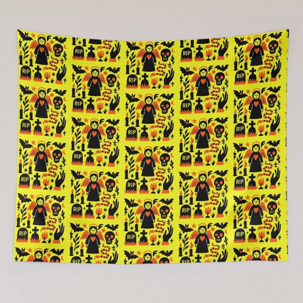 Item preview, Mystical Halloween Night Symbols designed and sold by zzz888.