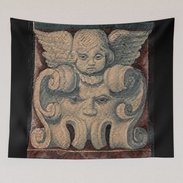 Item preview, French Renaissance Tapestry Detail designed and sold by ricoflinn.