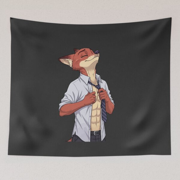 Item preview, Nick Wilde Fox Fanart - Zootopia Character Illustration designed and sold by StudioJohan.
