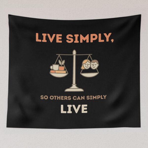 Item preview, Live Simply, So Others Can Simply Live  designed and sold by Gravly.