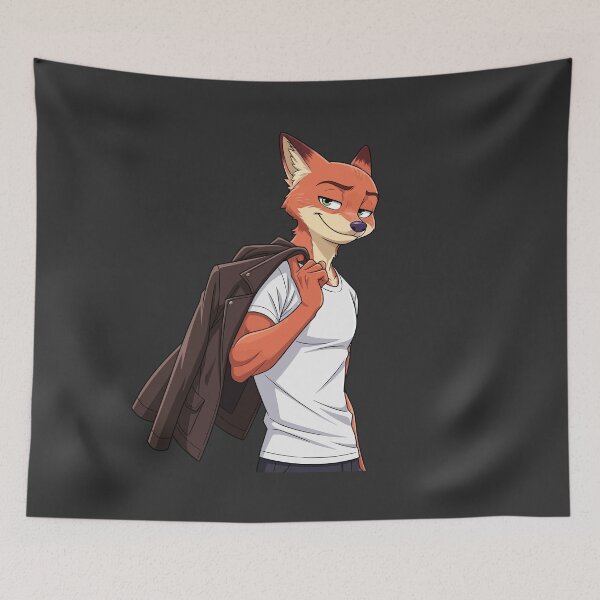 Item preview, Nick Fox Character Design - Zootopia Fanart designed and sold by StudioJohan.