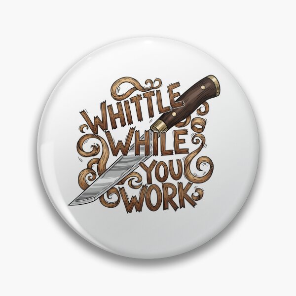 Item preview, Whittling While You Work Knife Art designed and sold by CorBas87.