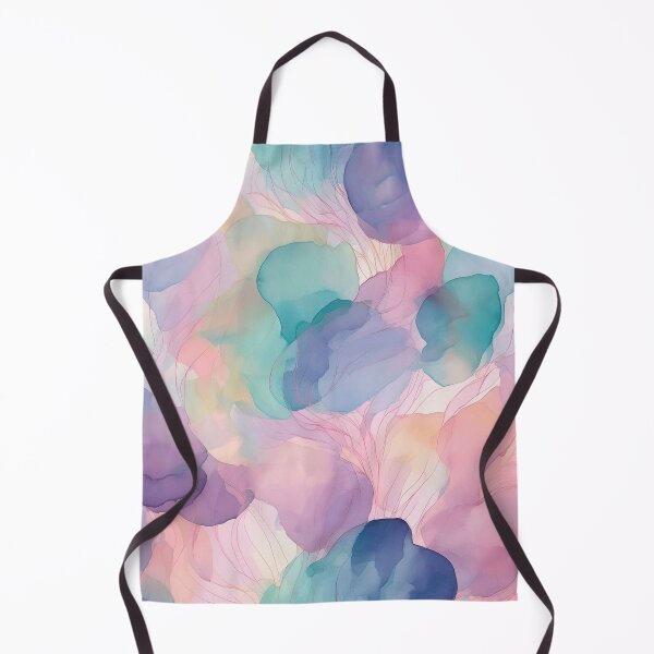 Item preview,  Aesthetic Pastel Abstract Blobs Seamless Pattern Watercolour designed and sold by tee.crush.