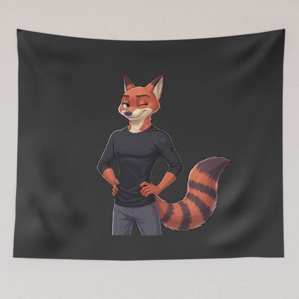 Item preview, Nick Wilde Furry Fanart from Zootopia designed and sold by StudioJohan.