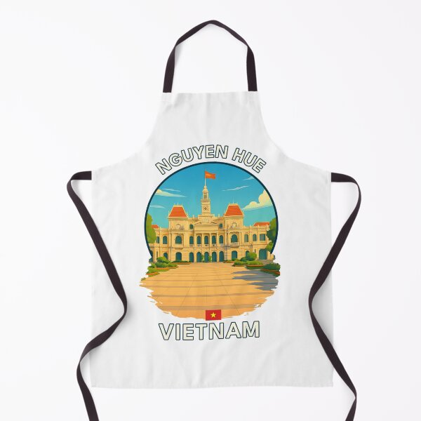 Item preview, Nguyen Hue Walking Street HCMC Vietnam - Iconic Asia Landmark Travel vacation destination souvenir art designed and sold by inkNext.
