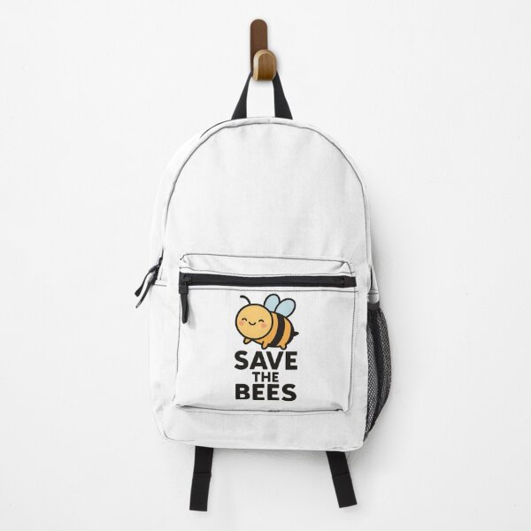 Item preview, Save the Bees – Cute Kawaii Bee Illustration designed and sold by VDekDesigns.