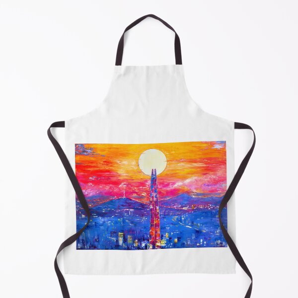 Item preview, Lotte World Tower at Sunset designed and sold by Natalia_Shchip.