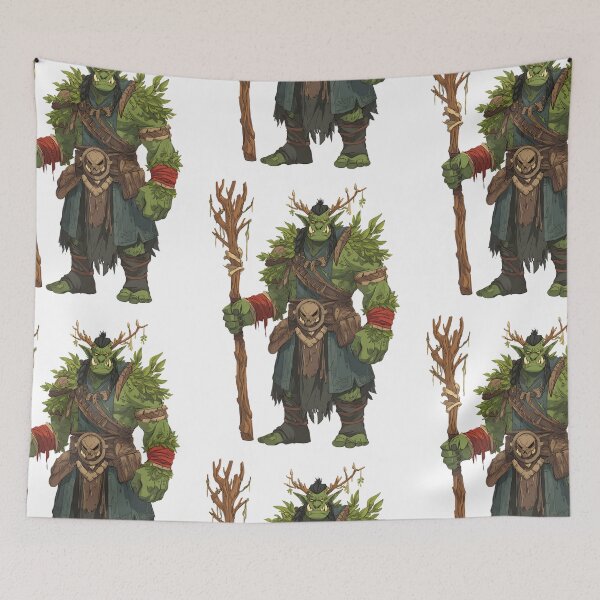 Item preview, Orc Creature Brutal Roar designed and sold by bapupa.