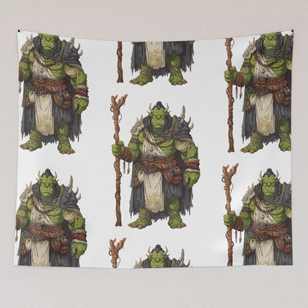 Item preview, Orc Creature Tusked Fury designed and sold by bapupa.