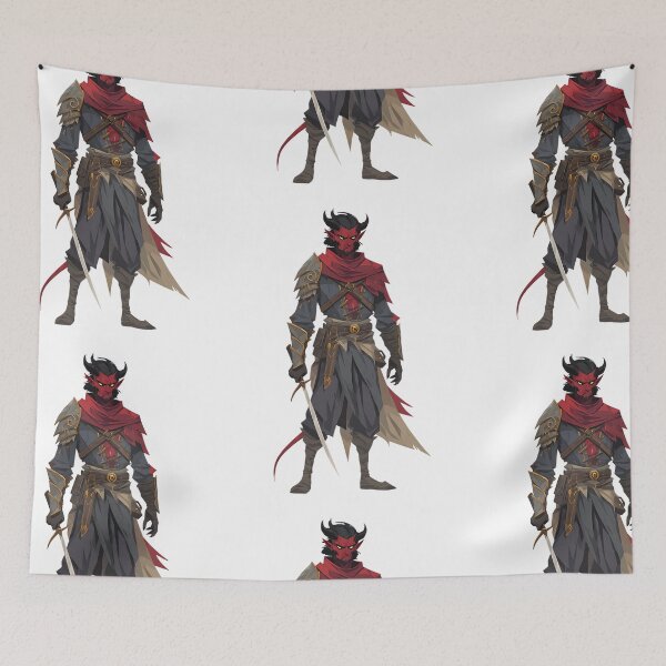 Item preview, Tiefling Creature Infernal Glare designed and sold by bapupa.