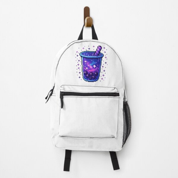 Item preview, Galaxy Boba Tea Pixel Art – Cosmic Drink with Sparkles designed and sold by retro_pixel.