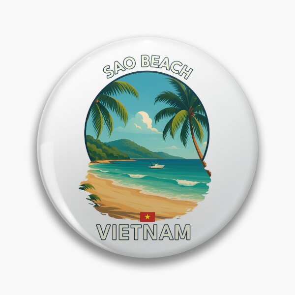 Artikelvorschau, Sao Beach Phu Quoc Vietnam - Ikonisches Wahrzeichen Asiens, Urlaubsziel, Souvenirkunst entworfen und verkauft von inkNext.