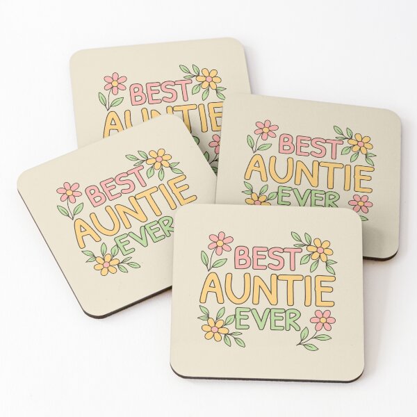 Item preview, Best Auntie Ever Retro Floral designed and sold by FlashCraft Design.