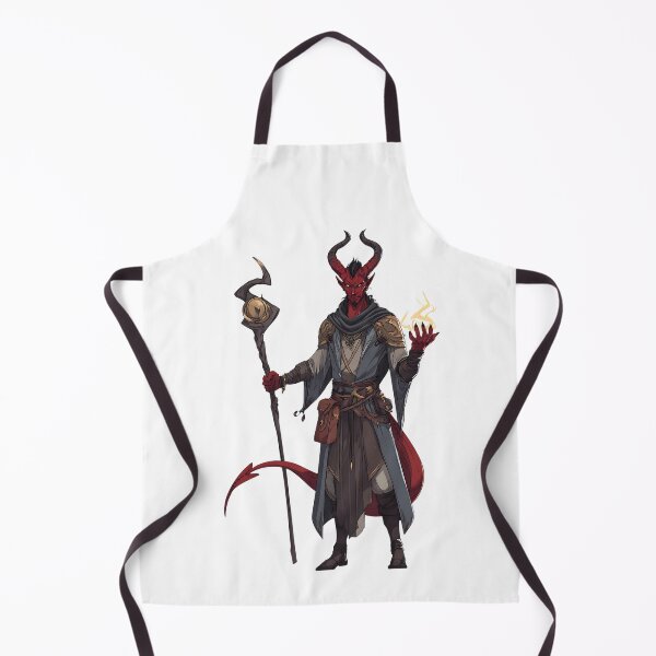 Item preview, Tiefling Creature Horned Flame designed and sold by bapupa.
