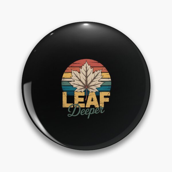Item preview, Leaf Peeper Autumn Foliage Maple Fall Leaf Peeping designed and sold by KarstenNoanra.