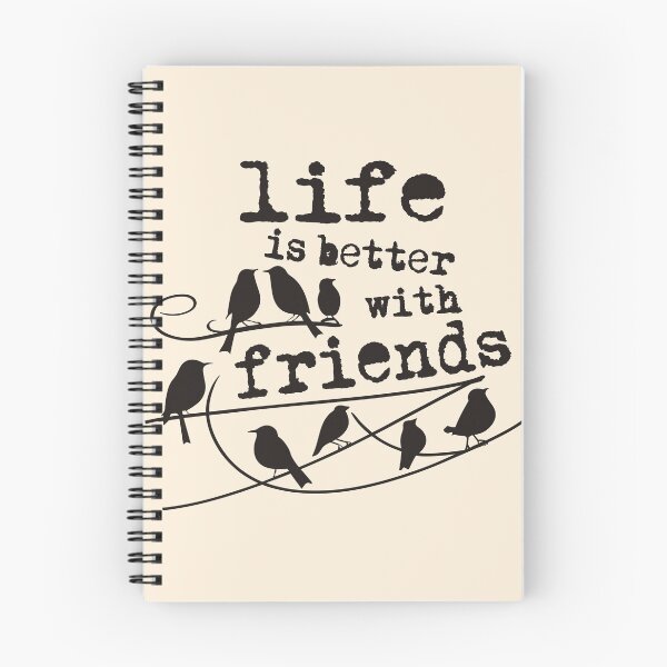Item preview, Life is Better with Friends | Inspirational designed and sold by FocusChillax.