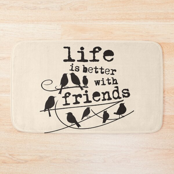 Item preview, Life is Better with Friends | Inspirational designed and sold by FocusChillax.