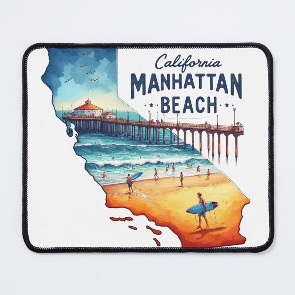 Item preview, Manhattan Beach, California designed and sold by HaydenMillepied.