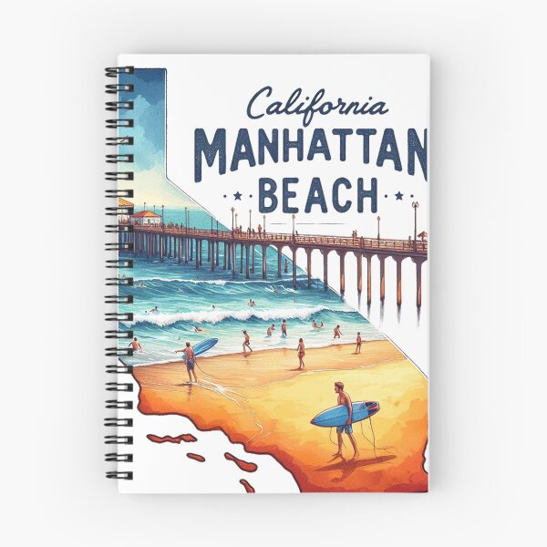 Item preview, Manhattan Beach, California designed and sold by HaydenMillepied.