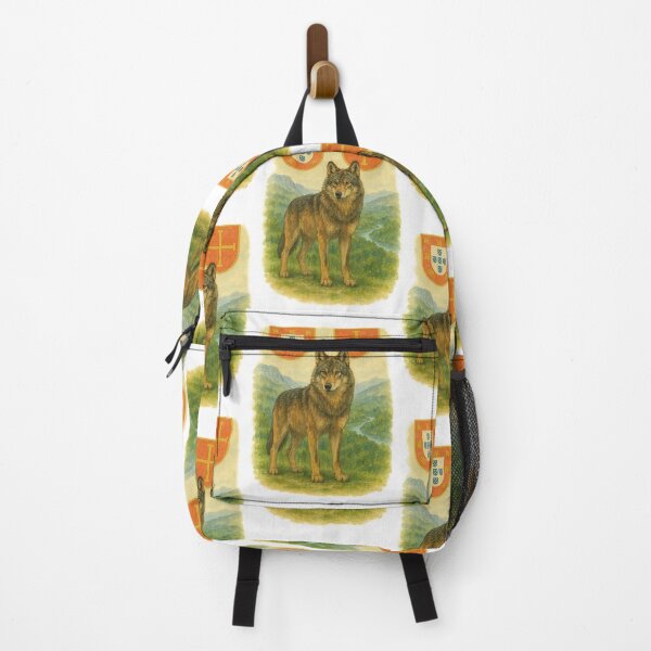 Item preview, Majestic Iberian Wolf – Portuguese Heritage Watercolor designed and sold by Rootugal.