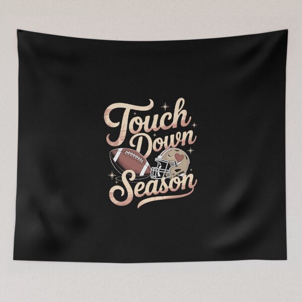 Item preview, Touch Down Season Football Coffee Latte Fall Football Autumn designed and sold by KarstenNoanra.