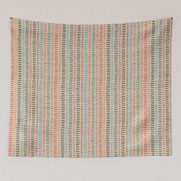Item preview, Organic Brushstroke Lines Pattern in Neutral Tones designed and sold by SylvieVibes.