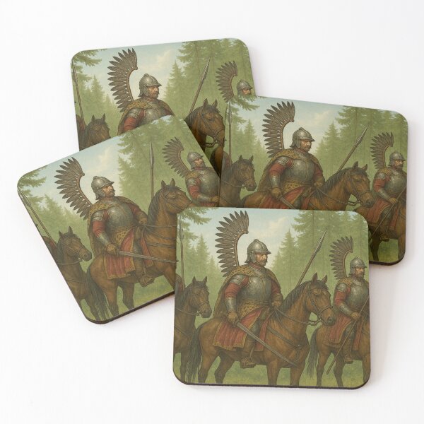 Item preview, Three Winged Hussars in the Forest designed and sold by R3PUFI.