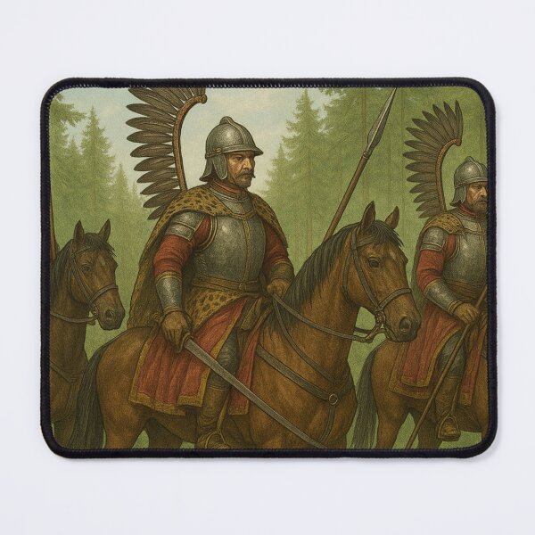 Item preview, Three Winged Hussars in the Forest designed and sold by R3PUFI.