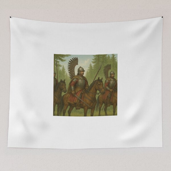 Item preview, Three Winged Hussars in the Forest designed and sold by R3PUFI.