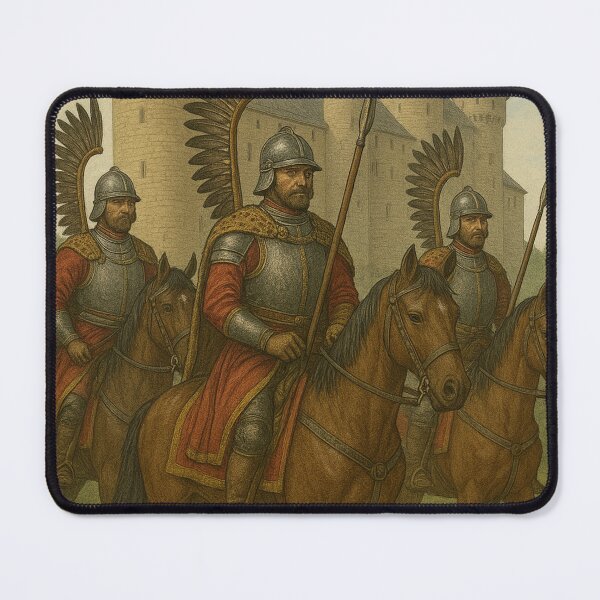 Item preview, Three Winged Hussars before the Castle designed and sold by R3PUFI.