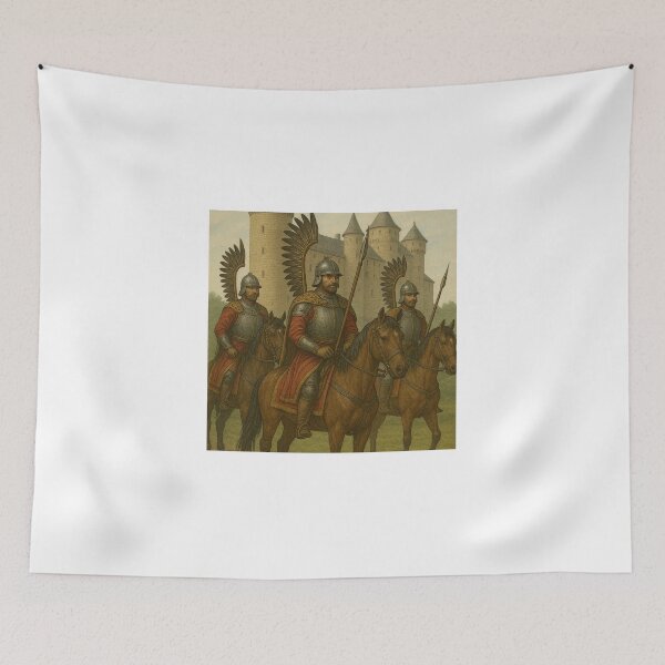 Item preview, Three Winged Hussars before the Castle designed and sold by R3PUFI.