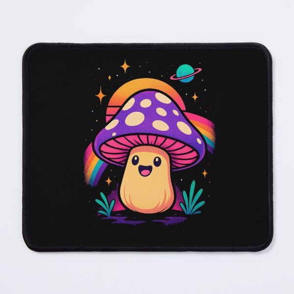 Item preview, Psychedelic Glow – Cosmic Mushroom Dreams designed and sold by Qopta.