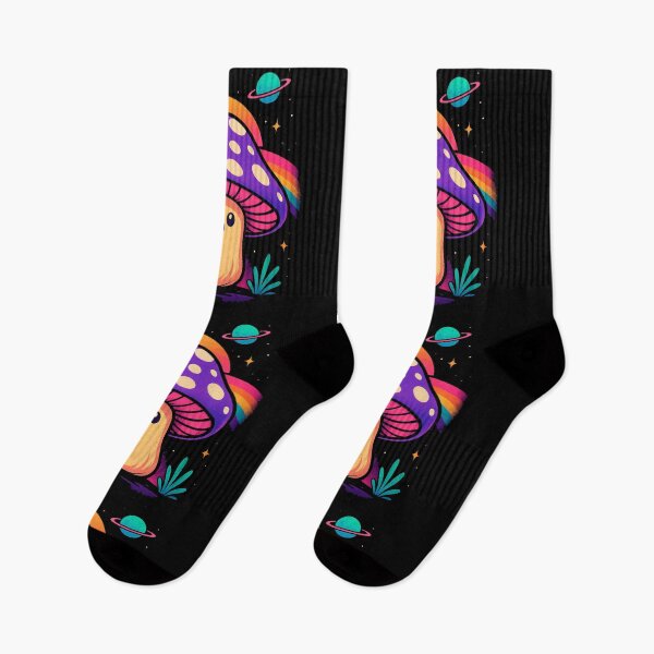 Item preview, Psychedelic Glow – Cosmic Mushroom Dreams designed and sold by Qopta.