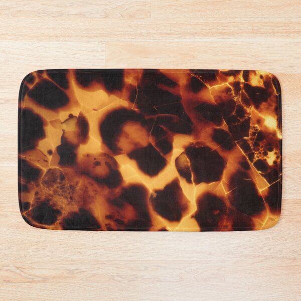 Item preview, Tortoiseshell Leopard Pattern Amber and Espresso Spots with Animal Print designed and sold by trajeado14.