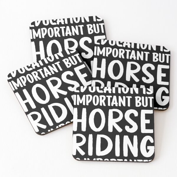 Item preview, Education is Important But Horse Riding is Importanter designed and sold by SakuraPxl.
