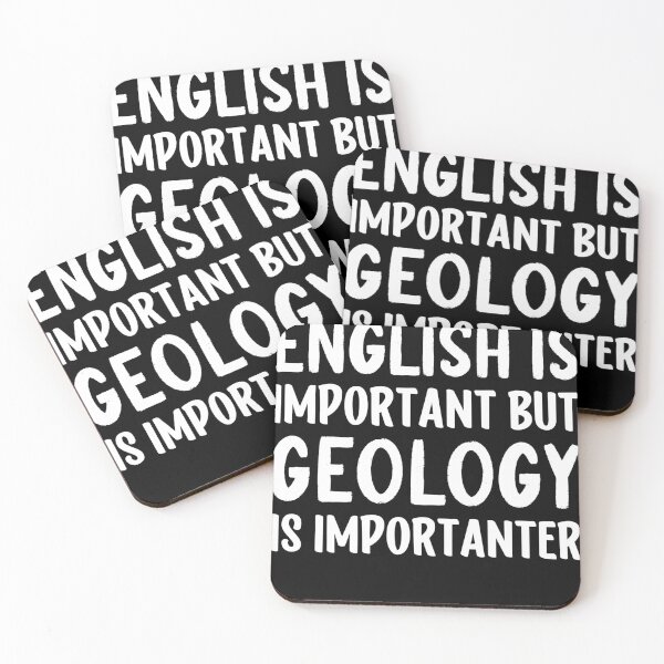 Item preview, English is Important But Geology is Importanter designed and sold by SakuraPxl.