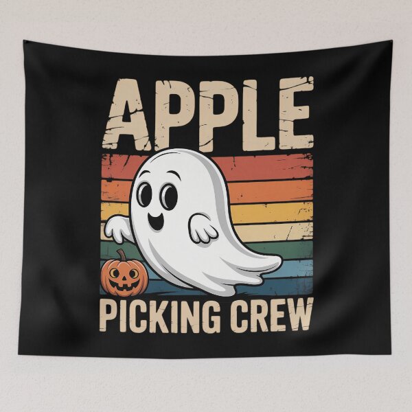 Item preview, Apple Picking Crew Trick Or Treating Funny Halloween designed and sold by Sea4Adventures.