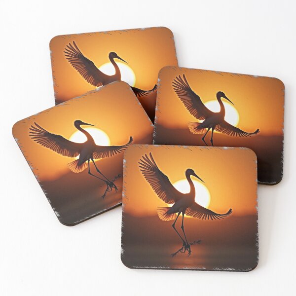 Item preview, At dusk the stork flies to the nest designed and sold by Marcu Ioachim.