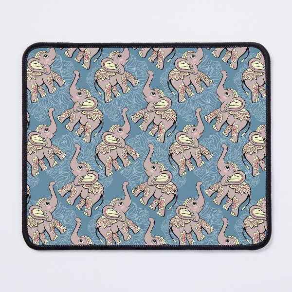 Item preview, Cute Ornamental Elephant Pattern – Decorative Animal Design designed and sold by katyasuresh.
