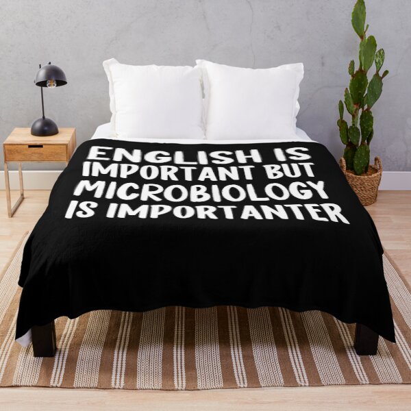 Item preview, English is Important But Microbiology is Importanter designed and sold by SakuraPxl.
