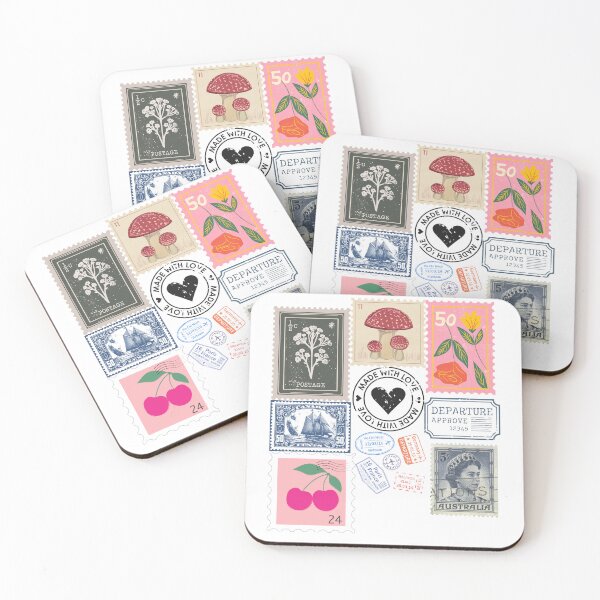 Item preview, Vintage Stamps designed and sold by DoodleImprints.