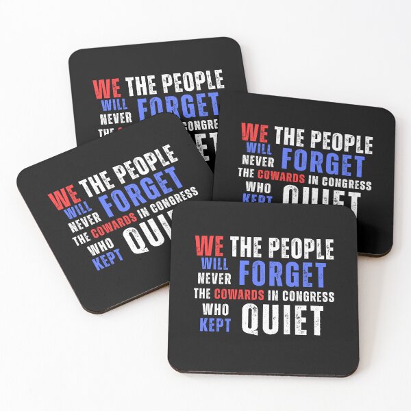 Item preview, We The People Will Never Forget Anti Trump designed and sold by INFINITYGUY ⭐⭐⭐⭐⭐.