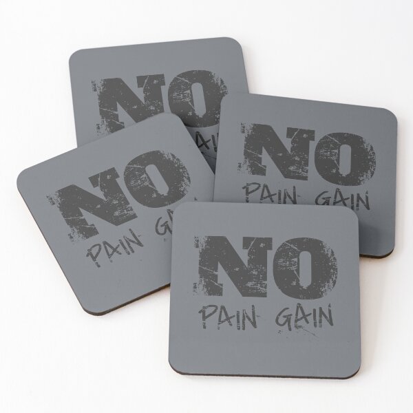 Item preview, Stencil No Pain Gain designed and sold by Voodoo Store Paranormal Collections.
