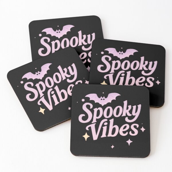 Item preview, Spooky Vibes – Pastel Bats Sweet and Spooky Halloween Aesthetic Design designed and sold by baggycatsworld.