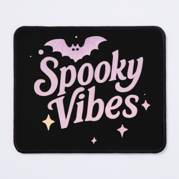 Item preview, Spooky Vibes – Pastel Bats Sweet and Spooky Halloween Aesthetic Design designed and sold by baggycatsworld.