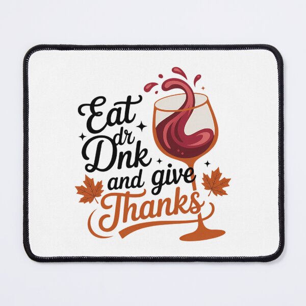 Item preview, Eat Drink And Thankful Thankgiving Day designed and sold by Sea4Adventures.
