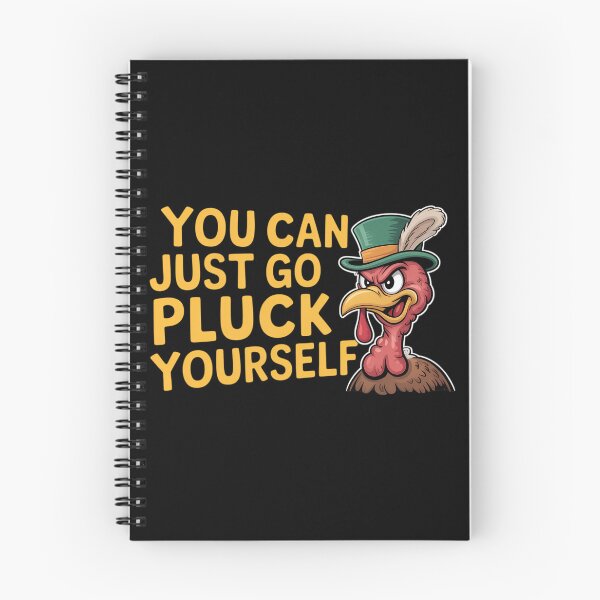 Item preview, Funny Go Pluck Yourself Turkey Pun Adult Humor Flippin Bird designed and sold by Sea4Adventures.